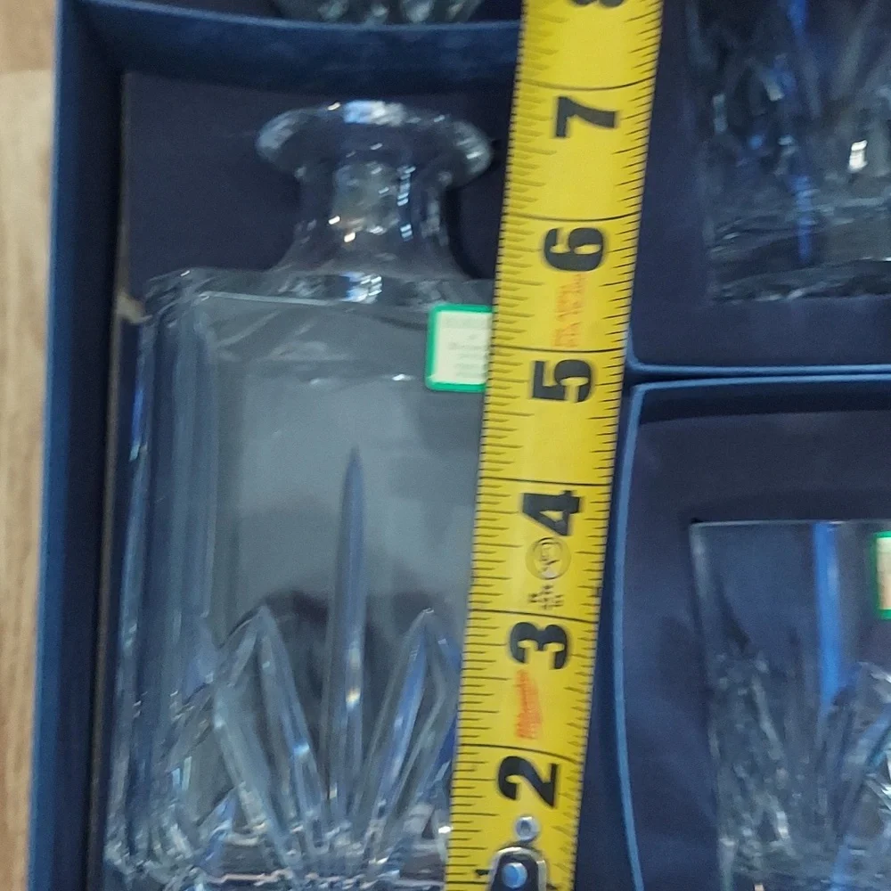 NIB Waterford Marquis Decanter and Rocks Set